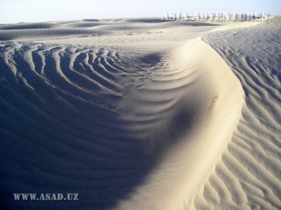 Белые пески Аральского моря