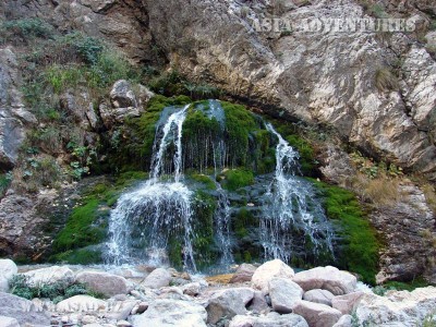 Водопад в теснинах Гулькама