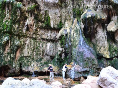 Водопады в Панджобском ущелье