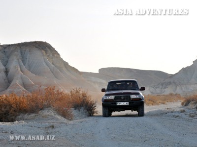 Canyons of Yangikala, Turkmenistan