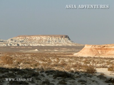 Canyons of Yangikala, Turkmenistan