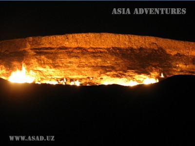 Darvaza gaz crater, Turkmenistan