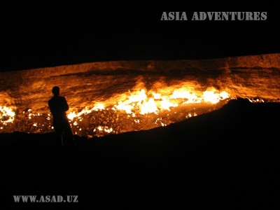 Darvaza gaz crater, Turkmenistan