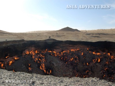 Darvaza gaz crater, Turkmenistan