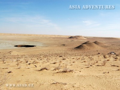 Darvaza gaz crater, Turkmenistan