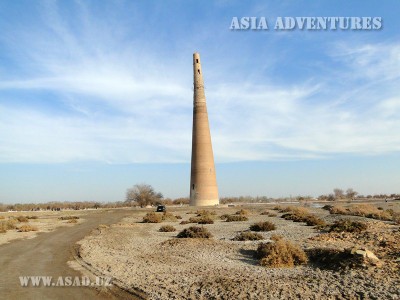 Minoret Kutlug Temur (XII-XIV century), Old Urgench, Turkmenistan