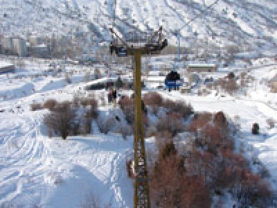 Чимган и Бельдерсай - популярные горнолыжные курорты в Узбекистане