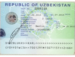 Uzbekistan visa information